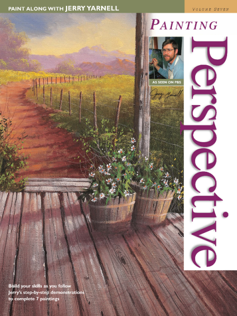 Cover image for book Paint Along with Jerry Yarnell Volume Seven - Painting Perspective