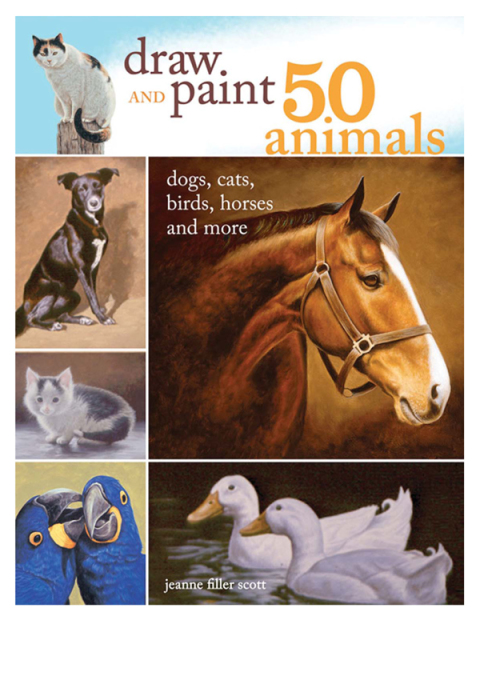 Cover image for book Draw and Paint 50 Animals