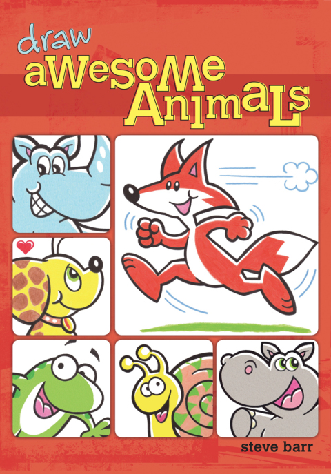Cover image for book Draw Awesome Animals