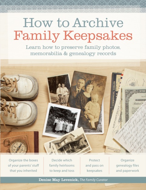 Cover image for book How to Archive Family Keepsakes
