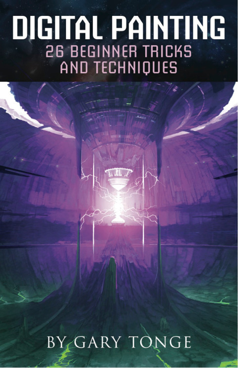 Cover image for book Digital Painting, 26 Beginner Tricks and Techniques