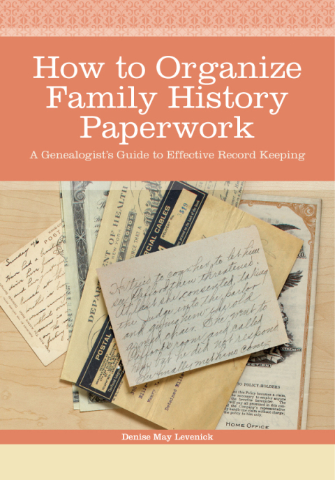 Cover image for book How to Organize Family History Paperwork