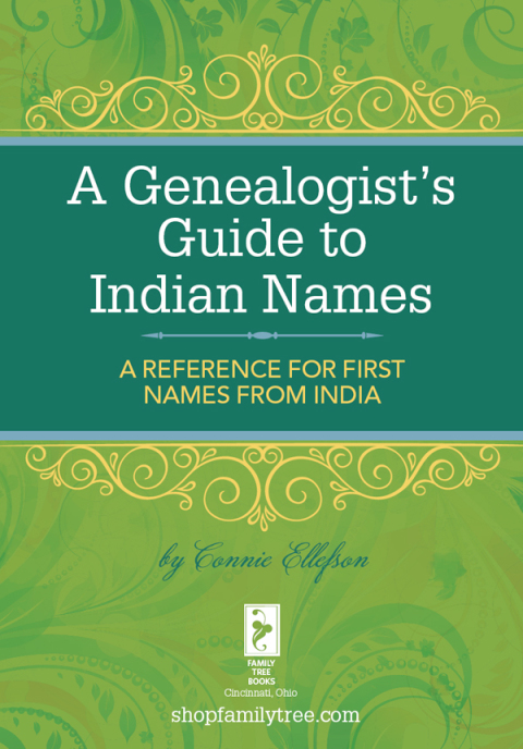 Cover image for book A Genealogist's Guide to Indian Names