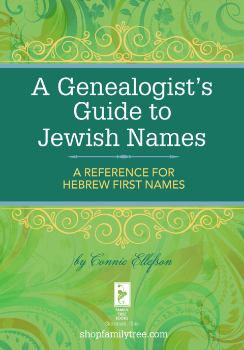 Cover image for book A Genealogist's Guide to Jewish Names