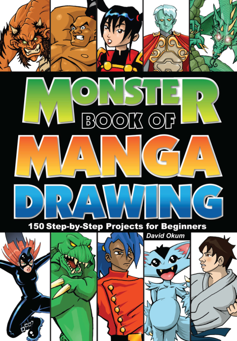 Cover image for book Monster Book of Manga Drawing