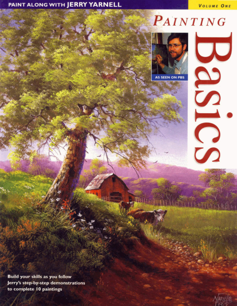 Cover image for book Paint Along with Jerry Yarnell Volume One - Painting Basics