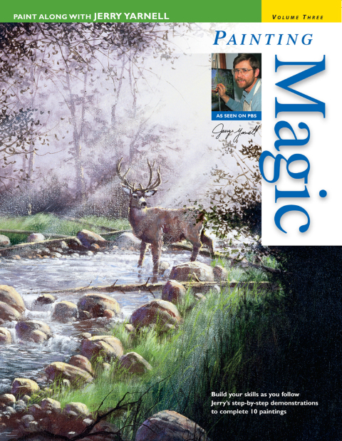 Cover image for book Paint Along with Jerry Yarnell Volume Three - Painting Magic