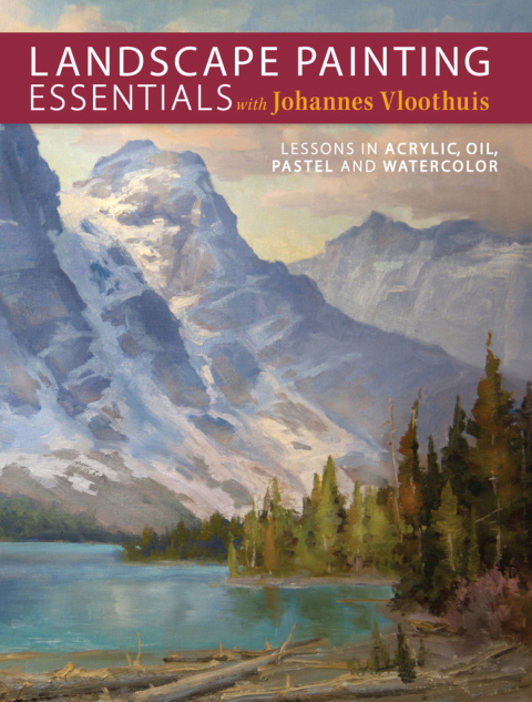 Cover image for book Landscape Painting Essentials with Johannes Vloothuis