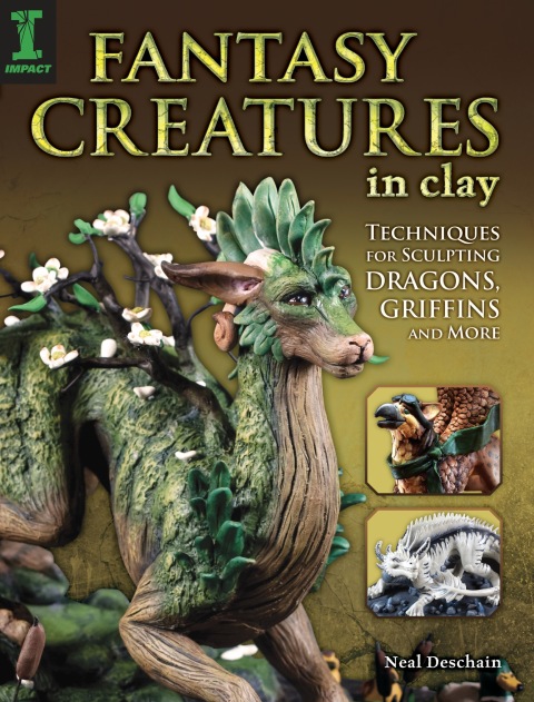 Cover image for book Fantasy Creatures in Clay