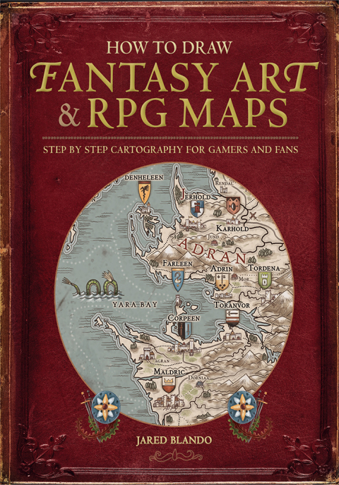 Cover image for book How to Draw Fantasy Art and RPG Maps