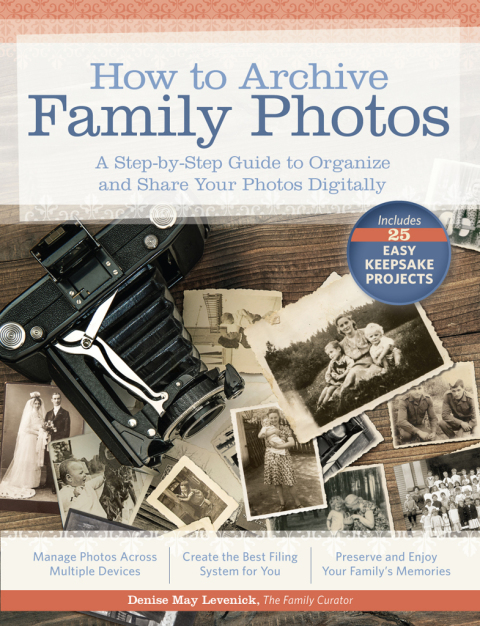 Cover image for book How to Archive Family Photos