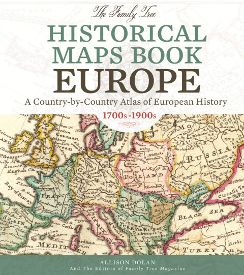 Cover image for book The Family Tree Historical Maps Book - Europe