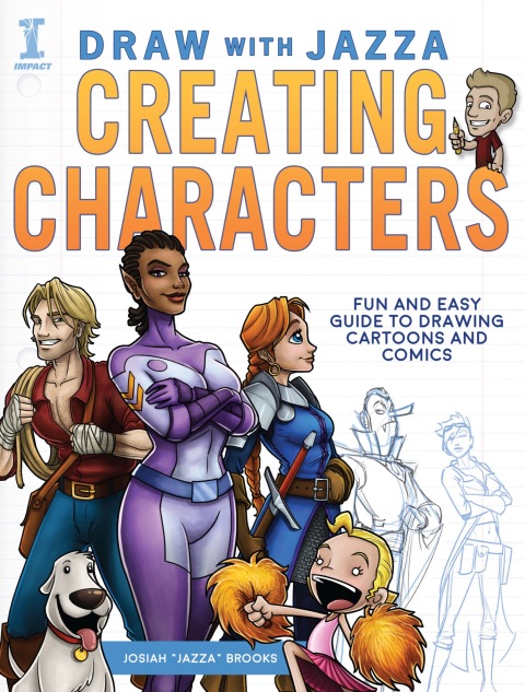 Cover image for book Draw With Jazza - Creating Characters