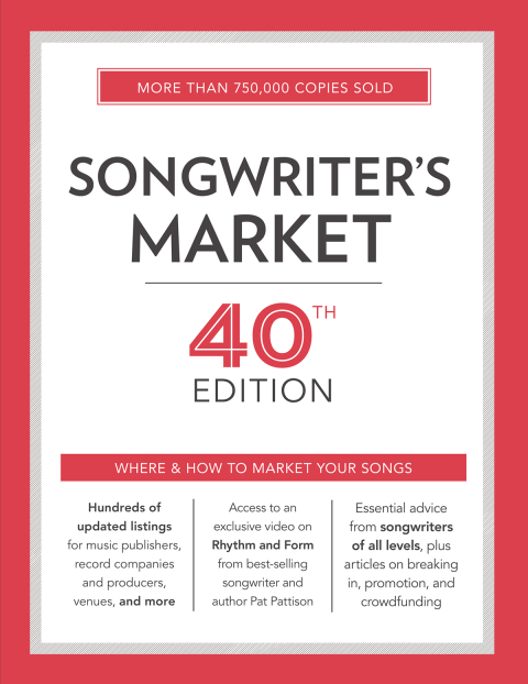 Cover image for book Songwriter's Market 40th Edition