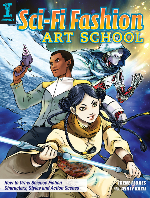Cover image for book Sci-Fi Fashion Art School