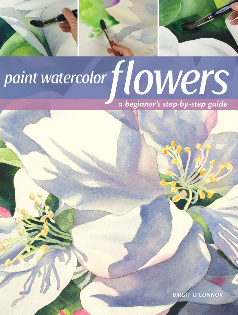Cover image for book Paint Watercolor Flowers