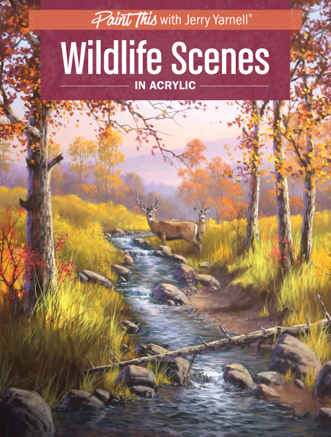 Cover image for book Wildlife Scenes in Acrylic