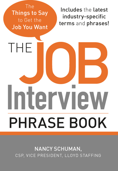 Cover image for book The Job Interview Phrase Book