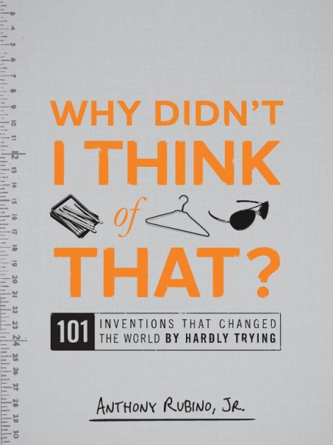 Cover image for book Why Didn't I Think of That?
