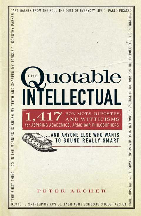 Cover image for book The Quotable Intellectual