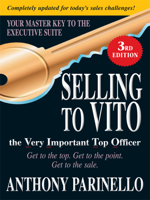Cover image for book Selling to VITO the Very Important Top Officer