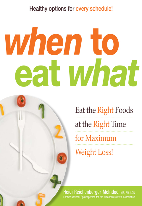 Cover image for book When to Eat What
