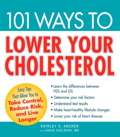 Cover image for book 101 Ways to Lower Your Cholesterol