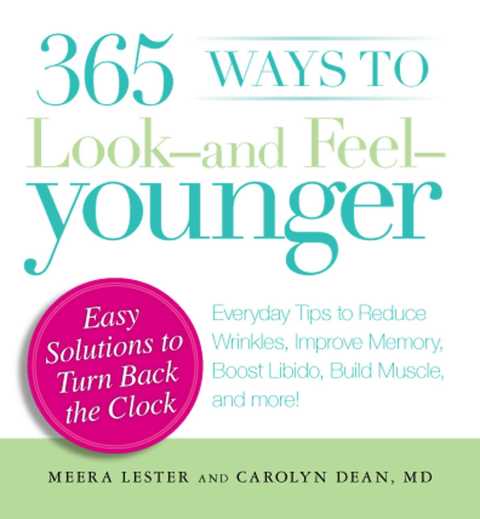 Cover image for book 365 Ways to Look - and Feel - Younger
