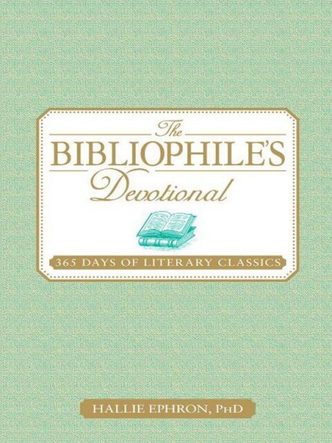 Cover image for book The Bibliophile's Devotional
