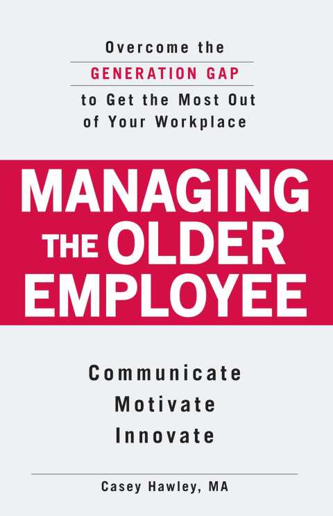 Cover image for book Managing the Older Employee