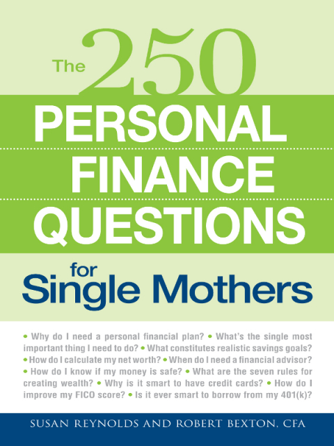 Cover image for book 250 Personal Finance Questions for Single Mothers