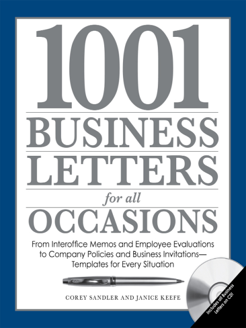 Cover image for book 1001 Business Letters for All Occasions