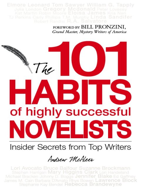 Cover image for book 101 Habits of Highly Successful Novelists