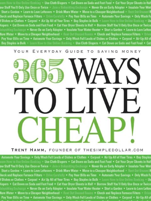 Cover image for book 365 Ways to Live Cheap