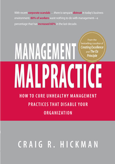 Cover image for book Management Malpractice