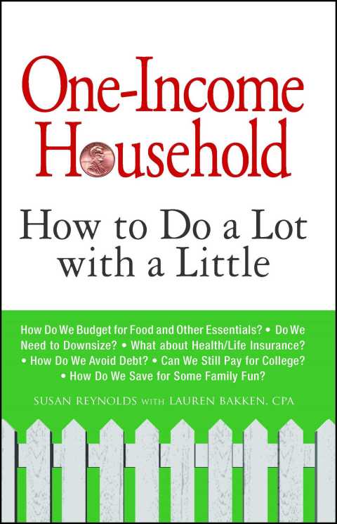 Cover image for book One-Income Household