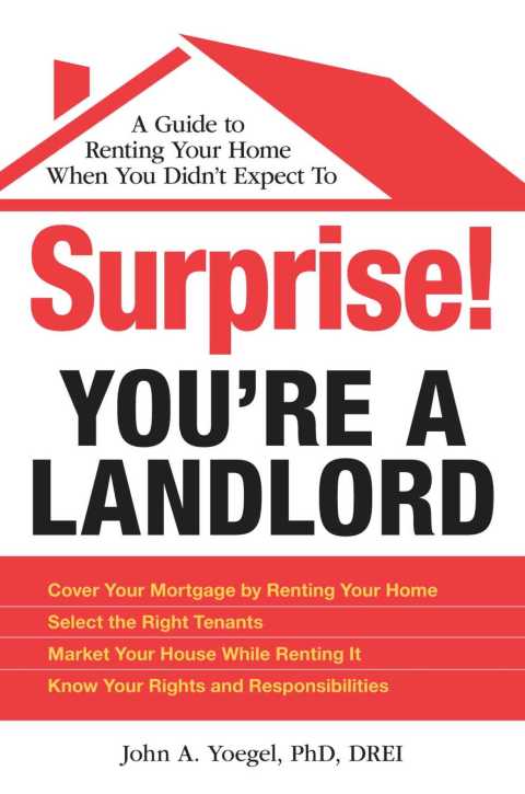 Cover image for book Surprise! You're a Landlord