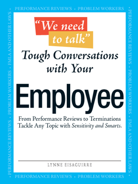 Cover image for book We Need To Talk - Tough Conversations With Your Employee