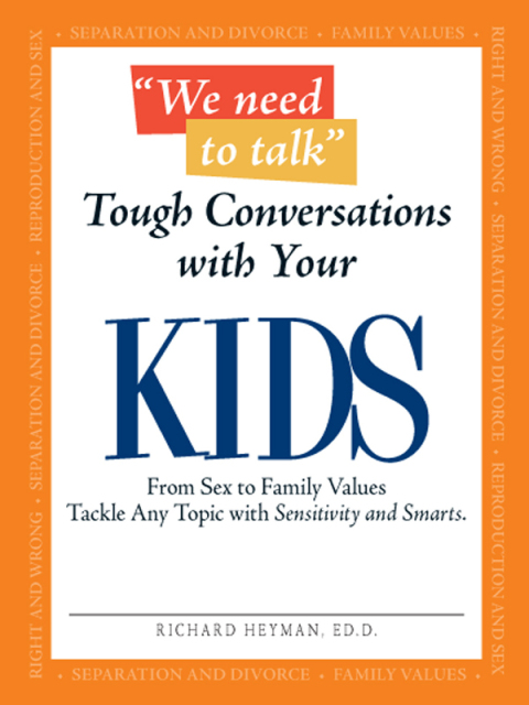 Cover image for book We Need To Talk - Tough Conversations With Your Kids