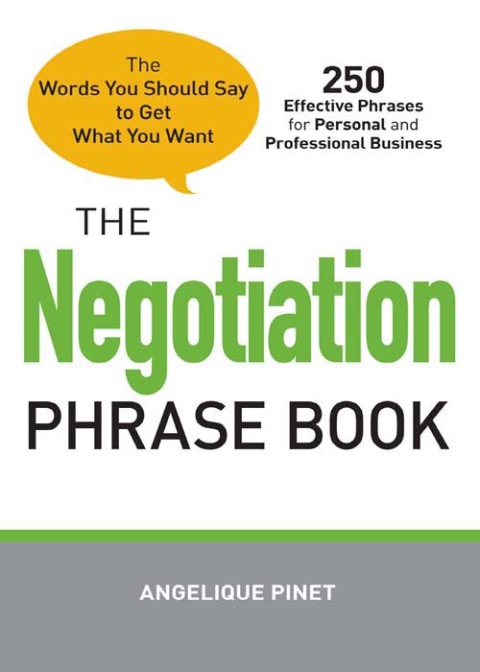 Cover image for book The Negotiation Phrase Book