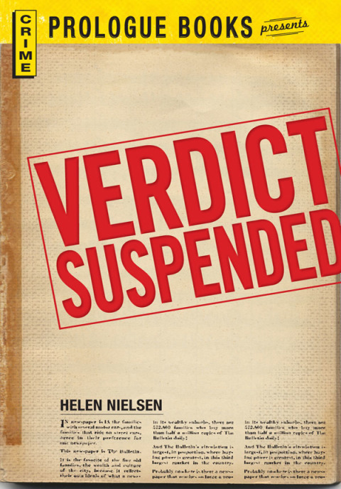 Cover image for book Verdict Suspended