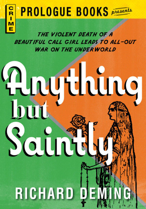 Cover image for book Anything But Saintly