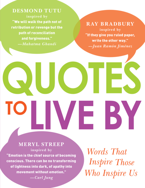 Cover image for book Quotes to Live By