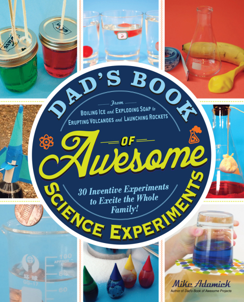 Cover image for book Dad's Book of Awesome Science Experiments