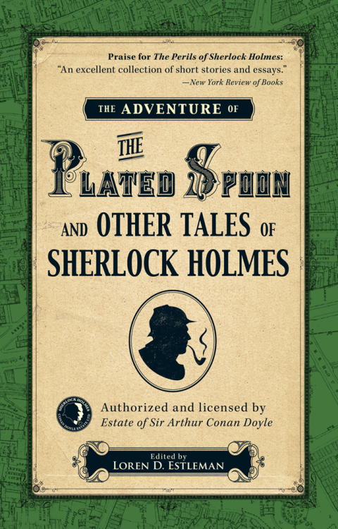 Cover image for book The Adventure of the Plated Spoon and Other Tales of Sherlock Holmes