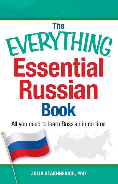 Cover image for book Everything Essential Russian Book