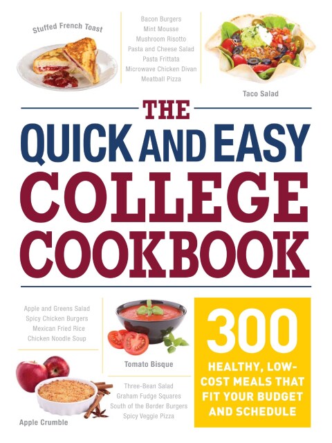 Cover image for book The Quick and Easy College Cookbook
