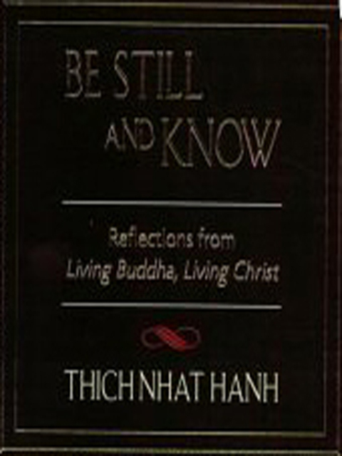 Cover image for book Be Still and Know