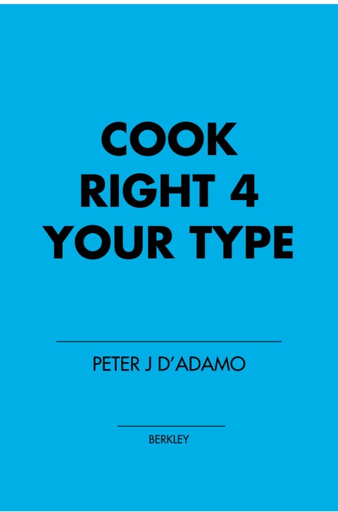 Cover image for book Cook Right 4 Your Type