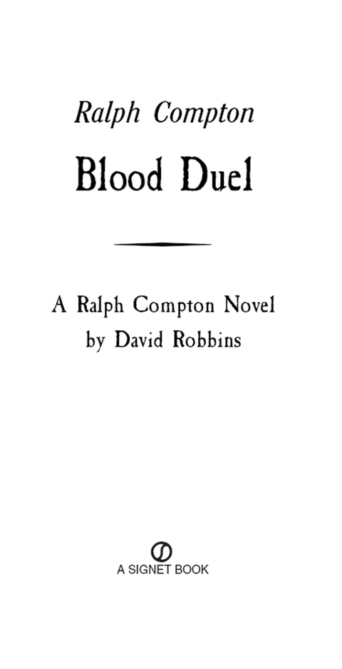 Cover image for book Ralph Compton Blood Duel